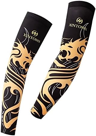 Arm Warmers/Tattoo Ice Sleeve/Sunscreen Cuff-L L