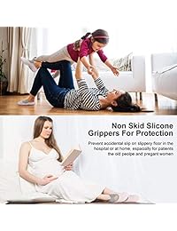 Calcetines de yoga antideslizantes, para pilates, barre, fitness, para embarazo, suela antideslizante, calcetines de agarre para mujer