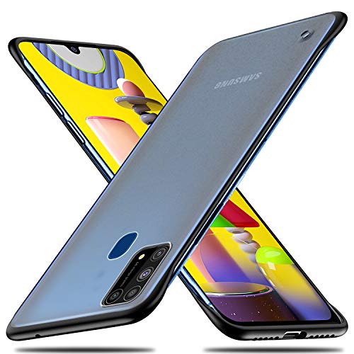 TheGiftKart Ultimate Slim Hybrid Samsung Galaxy M31 Back Case Cover | Frosted Translucent Frameless Design | Hard Case (