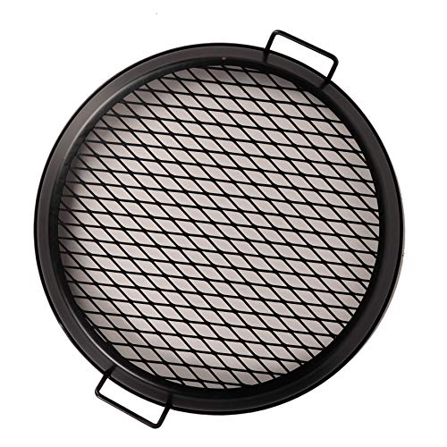 Dragonfire 19inch Round Metal Grill Grate with Handle for Fire Pits