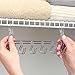iDesign Tru-Grasp Steel/BPA-Free Plastic Under-Shelf Organizer Hooks - 10.6