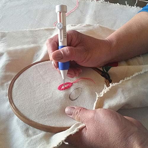 Embroidery Needles - 1.3/1.6/2.2 mm DIY Diameter Embroidery Magic Embroidery Pen Clothing Punch Knitting Needle Hand Weaving Sewing Tools Accessories