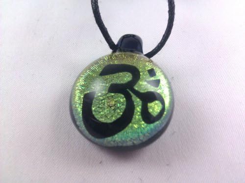 Ohm (Image) - Glass Pendant Necklace