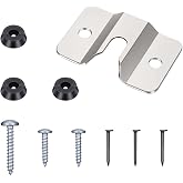 1 Set Dartboard Mounting Bracket, Portable Dartboard Hanging Kit Dartboards Hardware Accessories for Steel Darts Games