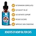 NatulabUSA - Hemp Oil For Pets - Cats & Dogs – Fast Results - Pet Anxiety & Stress Relief Serum - Pet Arthritis & Joint Health – APPLY TO FOOD - Separation Anxiety Relief - Pure Hemp Seed Oil