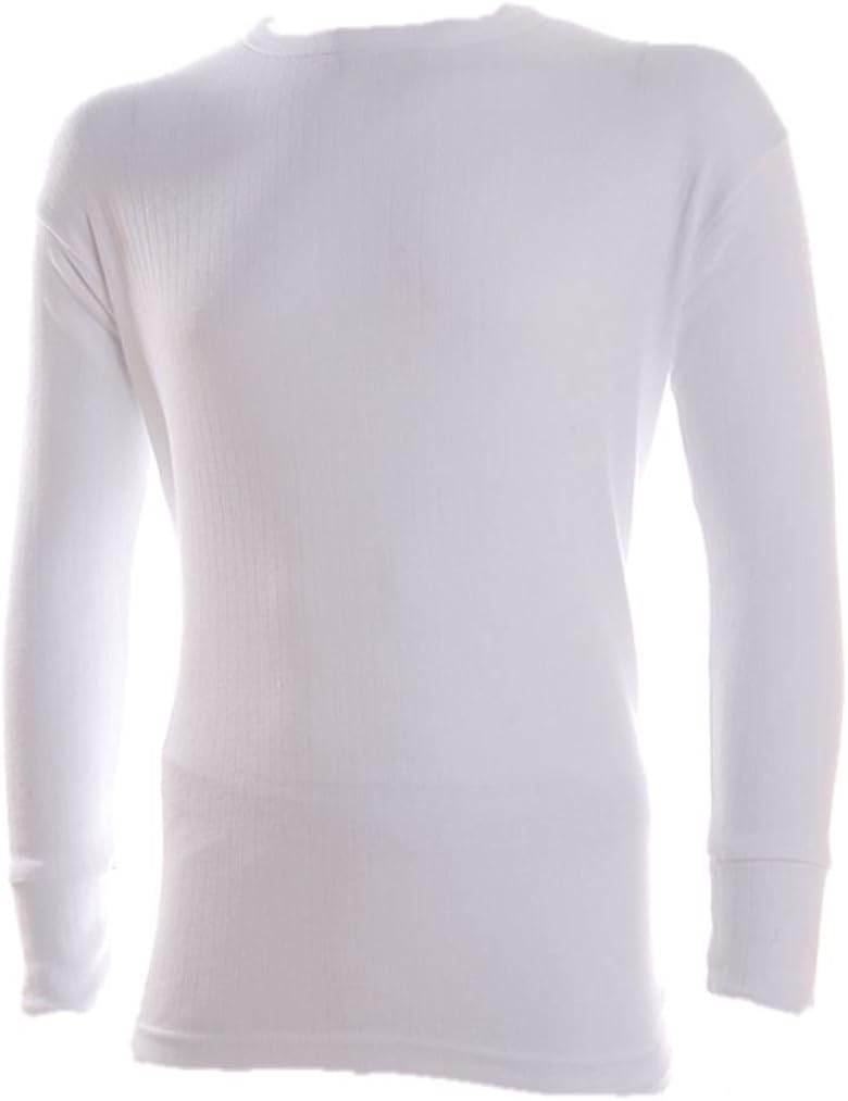 mens white long sleeve thermal top