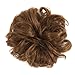 Scrunchy Bun Up Do Hair Chignons Hairpiece Ribbon Ponytail Extension Wavy Messythumb 4