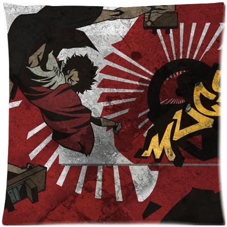 Samurai Champloo Mugen Zippered Pillow Cases 18x18 (Twin sides)