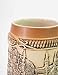 Beer Stein by HauCoze German Beer Stein Mug Drinking Tankard Handmade Gifts Souvenirs Engraved Ancient City Landscape Relief Food Safe Approved Giftbox 1 Litre