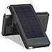 Titita Solar Charger, 10000mAh Quick Charge 3.0 Solar Power Bank with 2 USB Port and 1 LED Light, Solar Panel Portable Charger with Carabiner and Waterproof Function for IOS/Android Cellphones