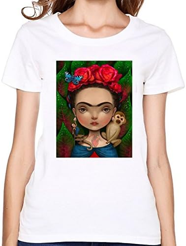Frida kahlo Womens Shirt S White