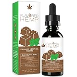 Flavored Hemp Oil - 1000 mg - Chocolate Mint Flavor - Hemp Oil for Pain Stress Anxiety Relief & Improves Overall Health - Grown & Made in The USA