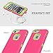 FOGEEK iPhone 8 case,iPhone 7 Case, iPhone 6s Case, [No Screen Protector] Belt-Clip Protective Heavy Duty Kickstand Cover [Shockproof] Cover Compatible for iPhone 8/7/6/6s (NOT Plus) (Rose and Green)