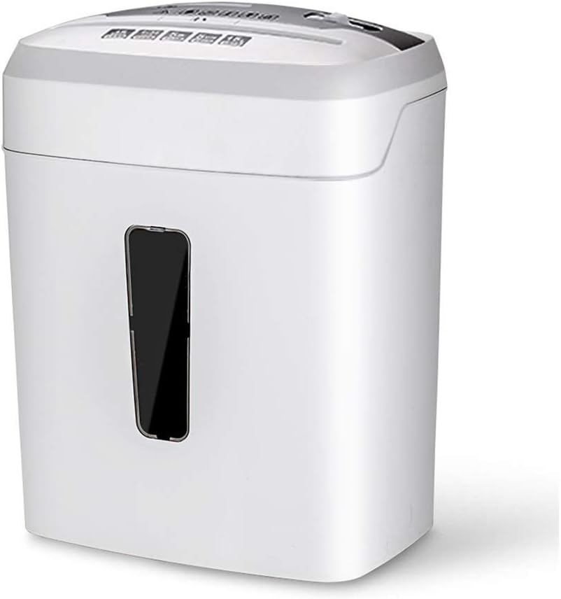 ZLDQBH 5-Sheet Cross-Cut Paper and Credit Card Home Office Shredder