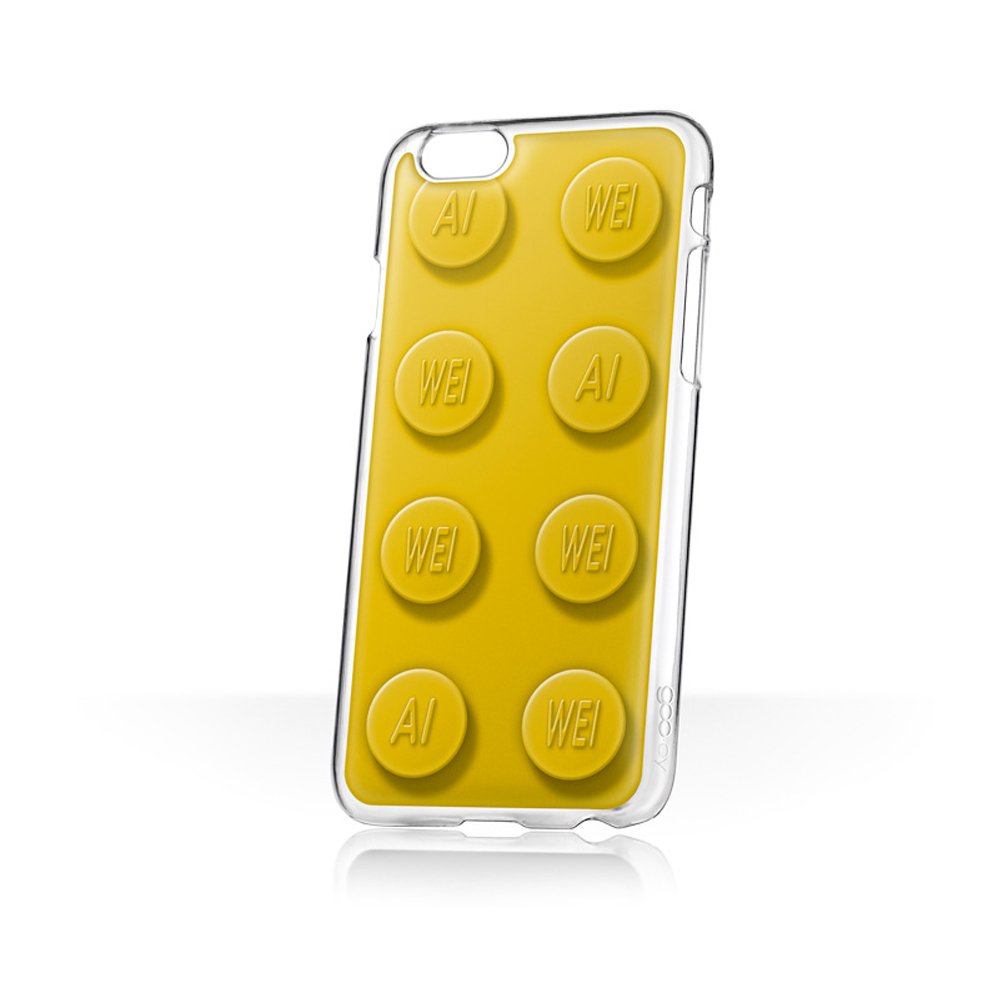 goo.ey Ai Weiwei Ai-Bricks x Hands Free Mobile Phone Case/Cover for Samsung Galaxy S6 – (Big Yellow)