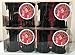 Need no more pins or clips ! Dent-less Hair Rollers. Washable and light. 8 Black Rollers In One Package. One Size.