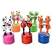 SMTSMT Kids Dancing Stand Colorful Rocking Pas DE deux Wooden Toy