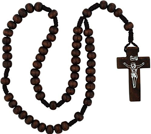 Gifts Of Inspiration Women's Dark Brown String Rosary