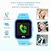 [2020 Updated]4G Kids Smartwatch with GPS Tracker, Touch Screen Boys Girls Watch Phone Waterproof with Remote Monitoring/SOS/Game/Pedometer/FaceTalk/2-way Call, Kids Christmas Birthday Gift Toys(Blue)