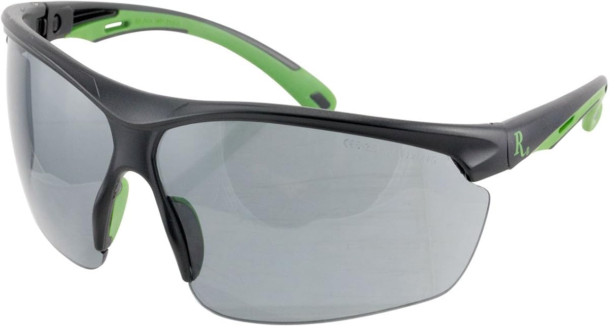 Remington Wiley X Shooting/Sporting Glasses Black/Green Frame Smoke