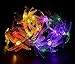 IREALIST Solar String Lights, 20 LED Waterproof Ultra Bright Dragonfly Fairy Lights for Christmas Trees, Garden, Patio, Wedding, Party and Holiday Decorations (Multi-Color)