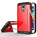 Galaxy S5 Case, OBLIQ [Skyline Pro][Red] + Screen Shield - Premium Slim Tough Thin Armor Fit Bumper Smooth Finish Dual Layered Heavy Duty Hard Protection Cover for Samsung Galaxy S5