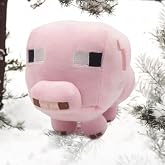 Miner Pig Plushie Collectible Stuffed Toy Small 6 Inches