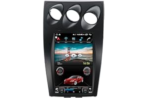 12.1 inches T-Style Vertical Screen Car Stereo Navigation System for Nissan 350Z 2002-2007 with WIF BT5.0 CarPlay 4G AutoRadi