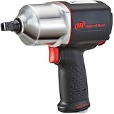 Ingersoll Rand 2135QXPA 1/2" Air Impact Wrench, Quiet, 1,100 ft-lbs Nut-Busting Torque