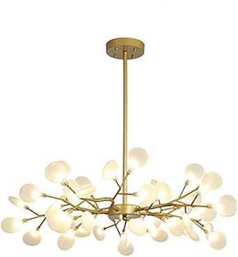 Nórdico Moderno Sputnik Luciérnaga Lámparas De Araña,45 Luz Níquel