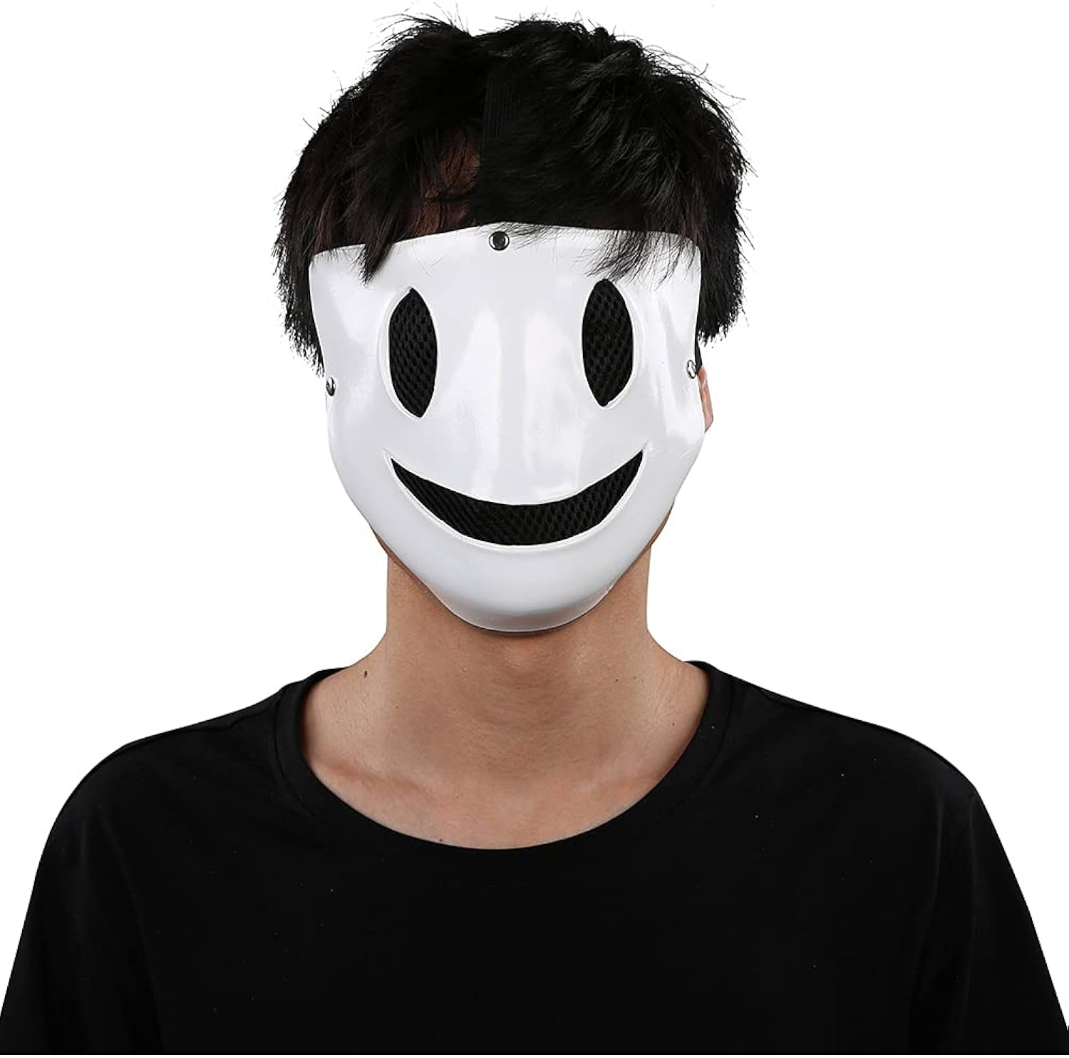 Taeyue Anime High Rise Invasion Cosplay Resin White Mask Props Tenkuu