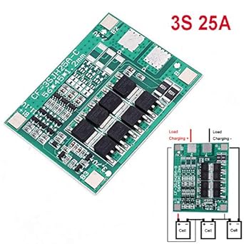 Amazon Com Charging Protection Module 25a 3s Polymer Lithium