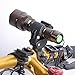 MChoice Torch Clip Mount Bicycle Front Light Bracket Flashlight Holder 360°Rotation Black
