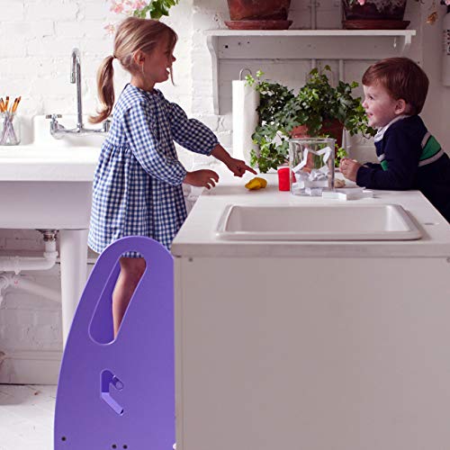 Little-Partners-Adjustable-Height-Growing-Step-Stool-Wooden-Non-Tip-Design-Step-Stool-with-3-Position-Height-Adjustment-for-Both-Toddlers-Adults-Supports-Up-to-150lbs-Lilac