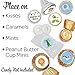 Jungle Safari Welcome Baby Shower Kisses Candy Stickers, Chocolate Drops Labels - 180 Count