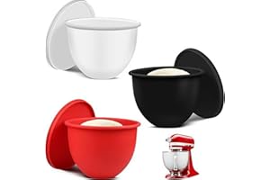 Silicone Liners for Mixers, Silicone Bowl Insert, Replacement Mixer Bowls, Mixer Attachments & Accessories for Baking/Cooking