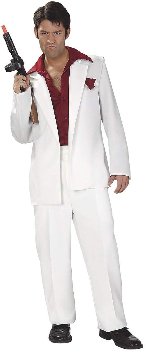 Amazon.com: Tony Montana Adult Costume - Standard: Clothing