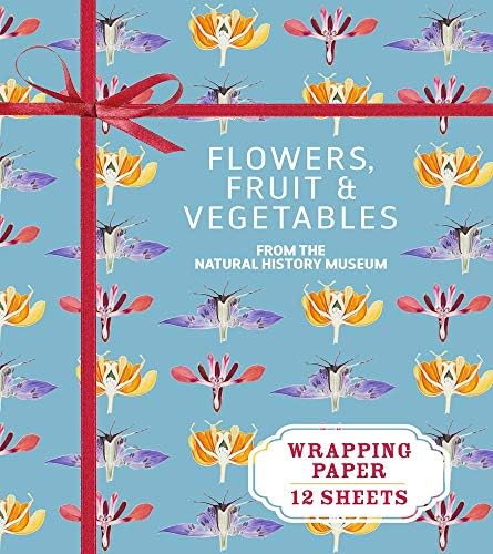 Flowers, Fruit and Vegetables: From the Natural History Museum (Wrapping Paper Books)