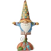 Enesco Jim Shore Heartwood Creek Four Seasons Harvest Scarecrow Gnome