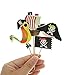 Pirate Cake Cupcake Toppers Food Picks for Party Decorations Set of 20 by GOCROWN