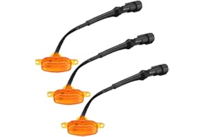 RAGBUSCLE LED Grille Light Kit, LED Bumper Hood Lights, Compatible with Ford F-150 Raptor Style Grille 2004-2008 (Aftermarket