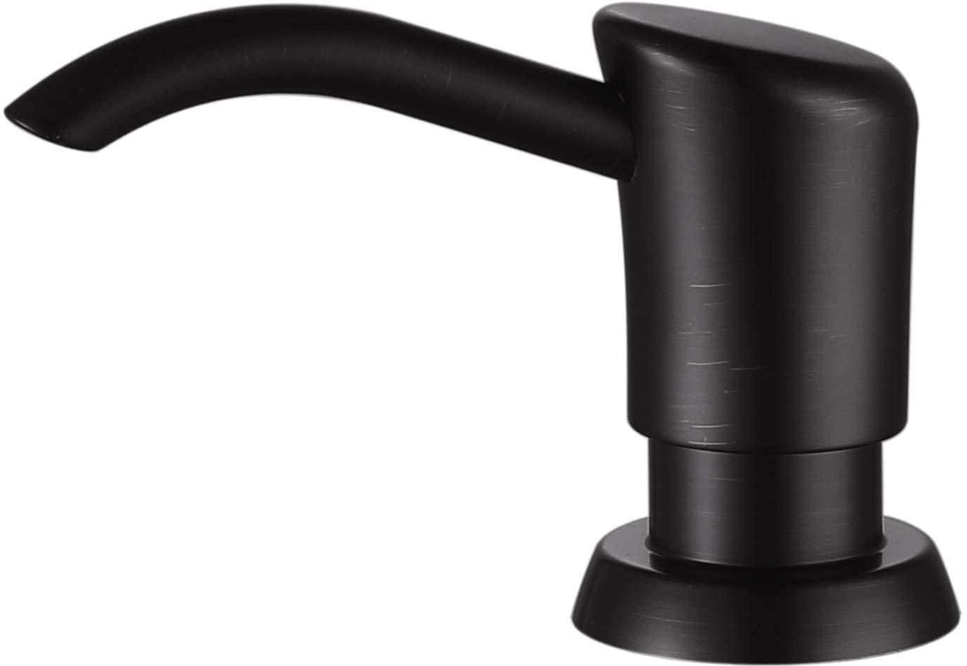 GAGALIFE Soap Dispenser for Kitchen Sink, ABS in Counter Soap Dispenser(Oil Rubbed Bronze), with 17 Ounce Large Pet Soap Bottle, Refill from The Top, Venetian Bronze