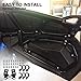Kiwi Master Lower Half Door Inserts Panels Compatible for 2014-2023 Polaris RZR XP 1000 900 S Turbo Accessories 2 Doors OEM Style #2879509
