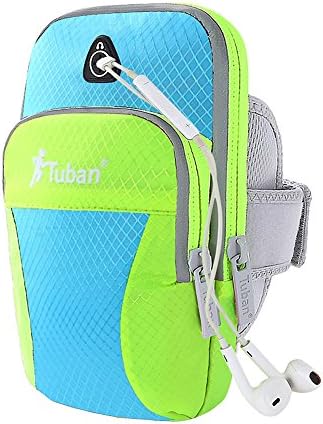 RD Lane Sports Armband Bag,Double Zipped Pocket Sport Gym Running Arm Band Bag Case,Multifunctional Pockets Night reflective,For iphone6plus,6s Plus,Galaxy S6 And All 5-6 inche smartphone