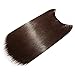 2-5 Days Delivery Best Synthetic Hair Extensions 20 inches Curly Straight Full Head Invisible Wire Secret String No Clips in Hair Extensions Secret Fish Line Hairpieces (medium brown)