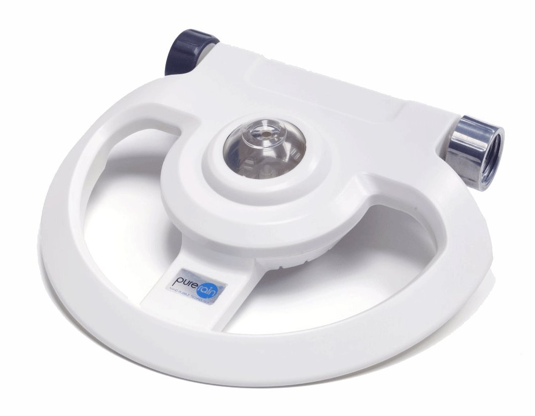 Pure Rain Water Station Plus Sprinkler System with Oxygenating Chamber, White