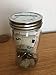 THINKCHANCES Rustic Galvanized Metal Coin Slot Piggy Bank Lid Inserts for Mason Jar (6 Pack, Regular Mouth)