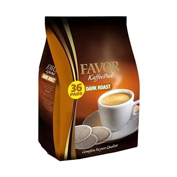 Favor Kaffee Pads Dark für Senseo 10x36 Stuck