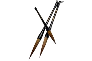 Fendawn Strive 3 PCS Excellent Chinese Caligraphy Brush Kanji Japanese Sumi Drawing Brush
