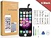 iPhone 6 Screen Replacement For Lcd Touch Screen Digitizer Frame Assembly Set Coolmall369 Free Tool Kit included (Black)